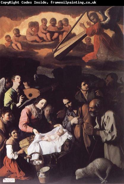 Francisco de Zurbaran The Adoration of the Shepherds